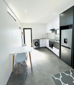 Una cocina o cocineta en Sleepy Tides
