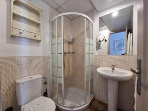 Koupelna v ubytování APARTAMENTOS SAN ANDRES