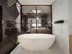 حمام في SO/ Uptown Dubai