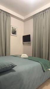 Katil atau katil-katil dalam bilik di centro storico fronte lago +2 gambar