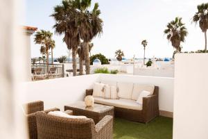 Posezení v ubytování Villa Vhana