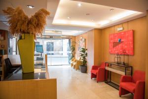Posezení v ubytování Hotel Delta