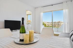 Μια τηλεόραση ή/και κέντρο ψυχαγωγίας στο Apartamento Ct