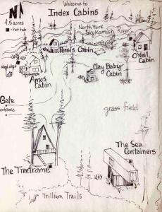Plano de O'Neill Cabin - a rustic reclaimed retreat