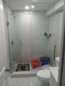 Ein Badezimmer in der Unterkunft 壹家民宿203