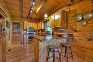 Kuchyň nebo kuchyňský kout v ubytování View Point