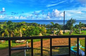 balcone con vista sull'oceano. di Belle Etoile Océan a Rodrigues Island