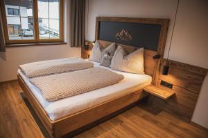 Postel nebo postele na pokoji v ubytování Pension-Appartement Sonnwend