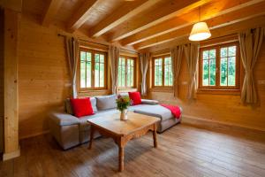 Posezení v ubytování Arlitscherhof Ferienwohnungen und Chalets