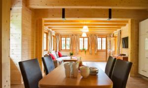 Posezení v ubytování Arlitscherhof Ferienwohnungen und Chalets