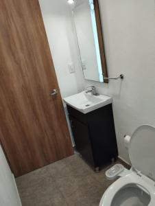 Ванна кімната в Fabuloso Departamento en Teziutlán, Puebla