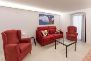 Posedenie v ubytovaní C&C Apartments