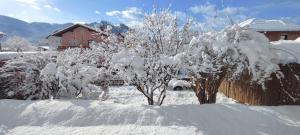 aNNa s Cozy Home with Private Forest, Canopy Terrace & Parking, near Präbichl durante el invierno