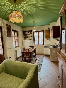 Kuchyň nebo kuchyňský kout v ubytování Agriturismo Dandelion
