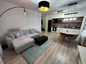 Kuchyňa alebo kuchynka v ubytovaní New 2 Bedroom apartment by the airport - FREE PARKING