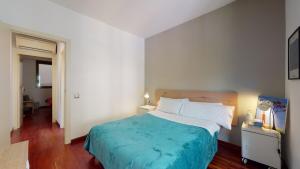 Posteľ alebo postele v izbe v ubytovaní Modern and bright three-bedroom in Eixample