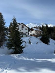 Wohnung am Heimberg v zimě