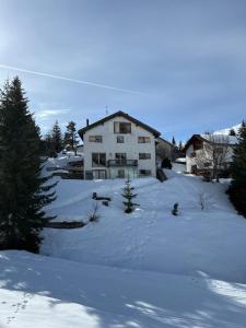 Wohnung am Heimberg v zimě