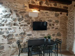 TV a/nebo společenská místnost v ubytování El Mirador del Valle FACIL ACCESO con COCHE