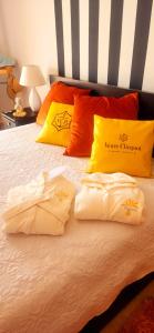 Posteľ alebo postele v izbe v ubytovaní "Cathy's Home"- apart Luxury - Adult Only - Large Terrace Private