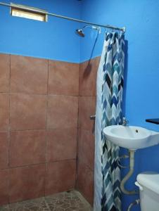 Kúpeľňa v ubytovaní Chill-Inn Nosara