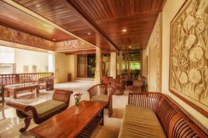 Oleskelutila majoituspaikassa Champlung Sari Hotel and Spa Ubud