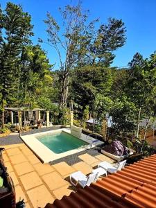 Bazén v ubytování Majestuosa Villa en Las Montañas nebo v jeho okolí