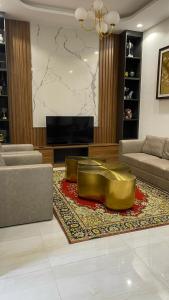 Posezení v ubytování Twin Villa Đà Lạt