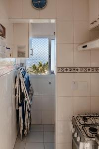 Kuchyň nebo kuchyňský kout v ubytování DE FRENTE PRO MAR