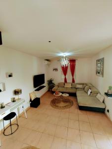 TV a/nebo společenská místnost v ubytování les Aliceas appartement cosy