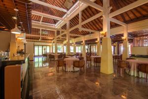 Majoituspaikan Champlung Sari Hotel and Spa Ubud ravintola tai vastaava paikka