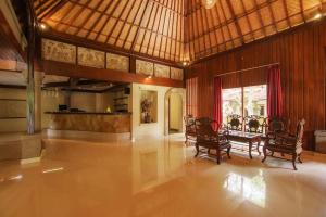 Oleskelutila majoituspaikassa Champlung Sari Hotel and Spa Ubud