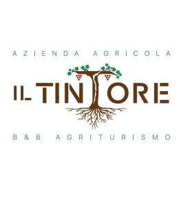 un árbol con las palabras Timo logo en Agriturismo Il Tintore en Tramonti