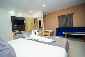 Voodi või voodid majutusasutuse Hotel Middleton NXT toas
