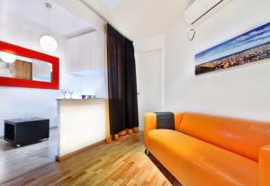 Posezení v ubytování Apartment Gaudi XL