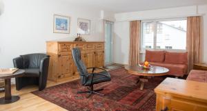 Istumisnurk majutusasutuses Familienapartment Lai Zentrum für 6 Personen Lenzerheide