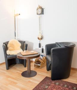 Istumisnurk majutusasutuses Familienapartment Lai Zentrum für 6 Personen Lenzerheide