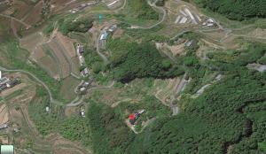 Paesaggio naturale nelle vicinanze of country house