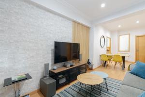 Телевизия и/или развлекателен център в Cómodo y moderno piso en Vigo by CABANA Rentals