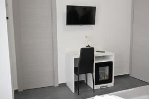 TV a/nebo společenská místnost v ubytování Da 'Nfacci Affittacamere