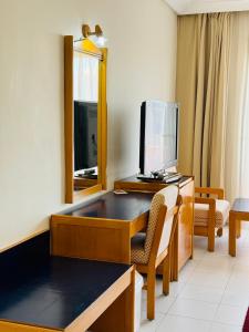 تلفاز و/أو أجهزة ترفيهية في Hotel Idou Tiznit
