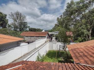 una vista desde el techo de una casa en Aconchego Mineiro en São João del Rei