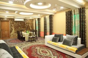 Χώρος καθιστικού στο Yellow Hostel Dushanbe