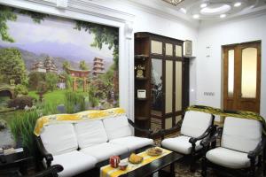 Χώρος καθιστικού στο Yellow Hostel Dushanbe