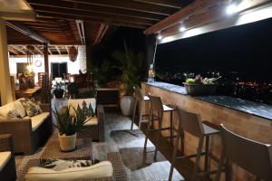 Balkón nebo terasa v ubytování 180 Degrees Self-Catering