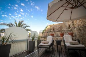 Uma varanda ou terraço em Mirador de Dalt Vila-Relais & Chateaux