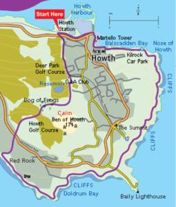 a map of suffolk showing the suffolk golf course at Modern Homestay 15 minutes to Dublin Airport in Ballyboughal