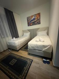 Postelja oz. postelje v sobi nastanitve Hotel Bar-Restorant Fresku