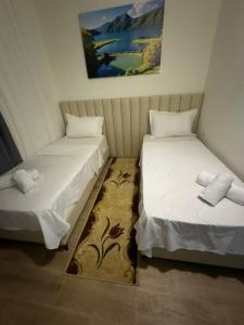 Postelja oz. postelje v sobi nastanitve Hotel Bar-Restorant Fresku