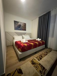 Postelja oz. postelje v sobi nastanitve Hotel Bar-Restorant Fresku